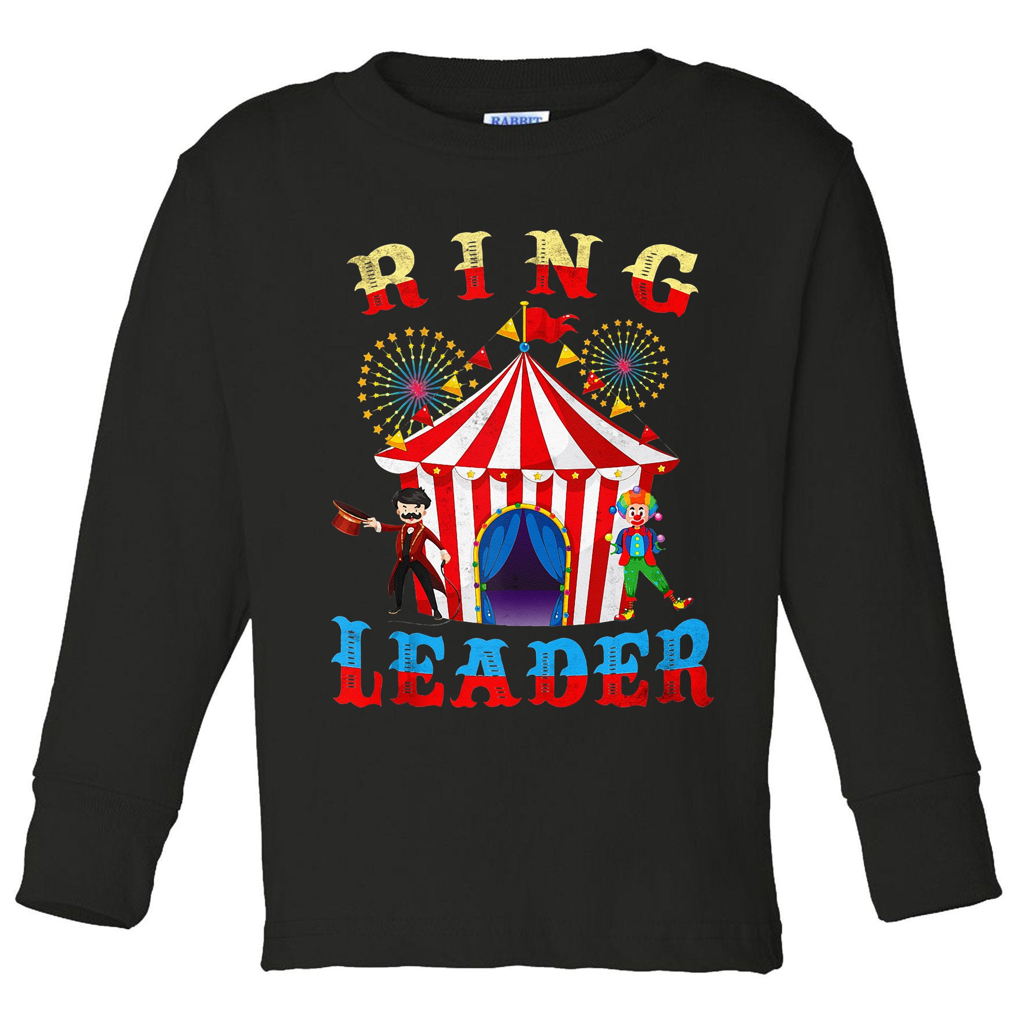 Ring Leader Costume Circus Staff Carnival Toddler Long Sleeve Shirt