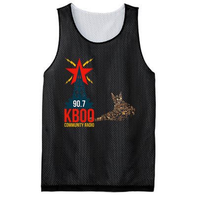 Radio Loving Cat Mesh Reversible Basketball Jersey Tank