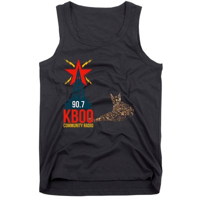 Radio Loving Cat Tank Top