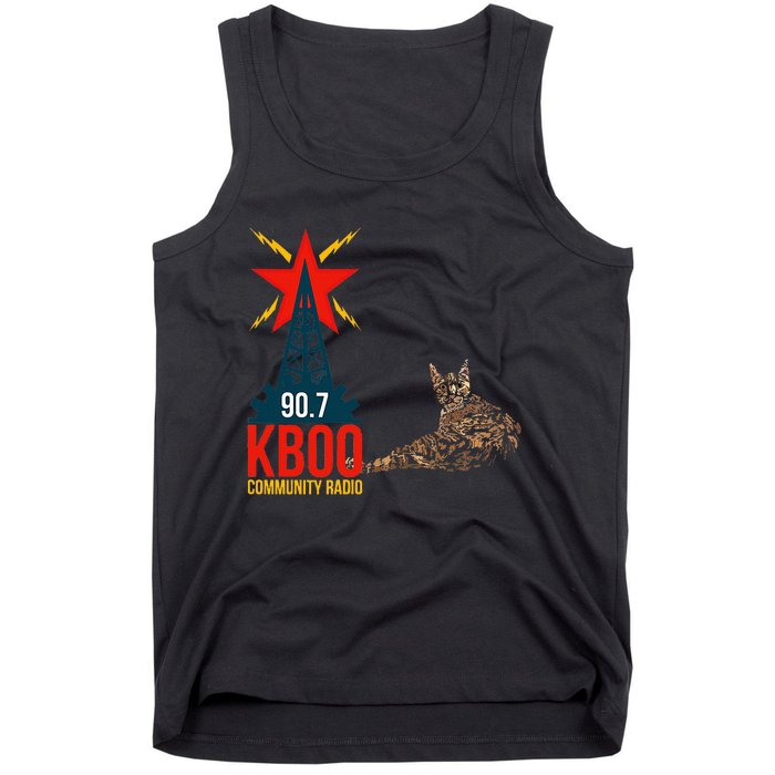 Radio Loving Cat Tank Top