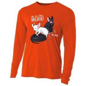 Rat Lover Computer Mouse Funny Pun Gift Cooling Performance Long Sleeve Crew