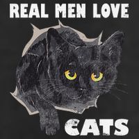Real Love Cat Cats Lover Fathers Day Idea Adult Drive Performance Visor