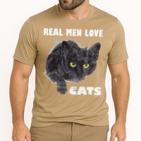 Real Love Cat Cats Lover Fathers Day Idea Cooling Performance Crew T-Shirt