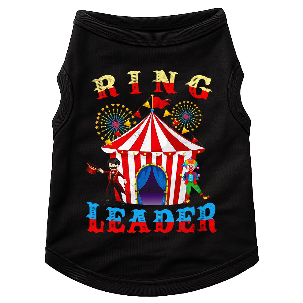 Ring Leader Costume Circus Staff Carnival Doggie Tank