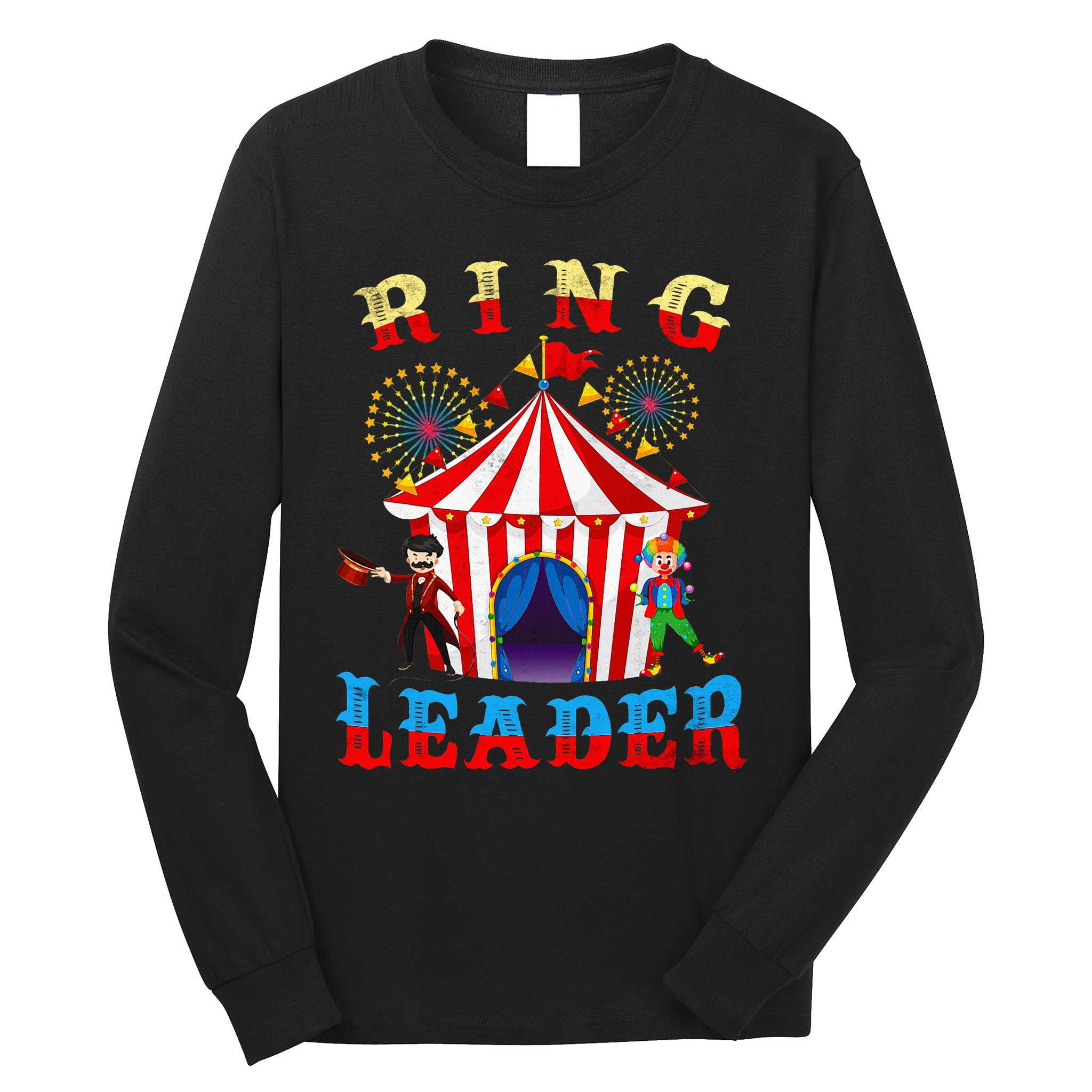 Ring Leader Costume Circus Staff Carnival Long Sleeve Shirt
