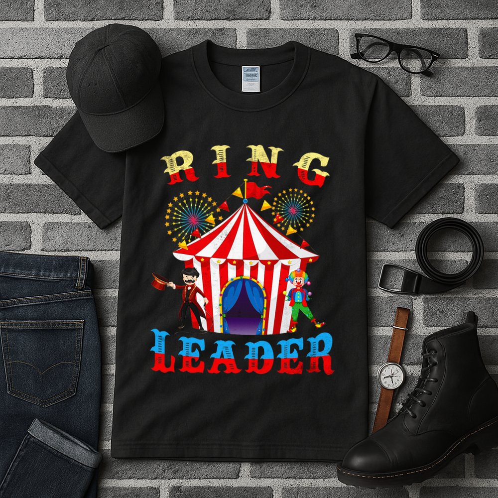 Ring Leader Costume Circus Staff Carnival Tall T-Shirt