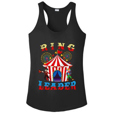 Ring Leader Costume Circus Staff Carnival Ladies PosiCharge Competitor Racerback Tank