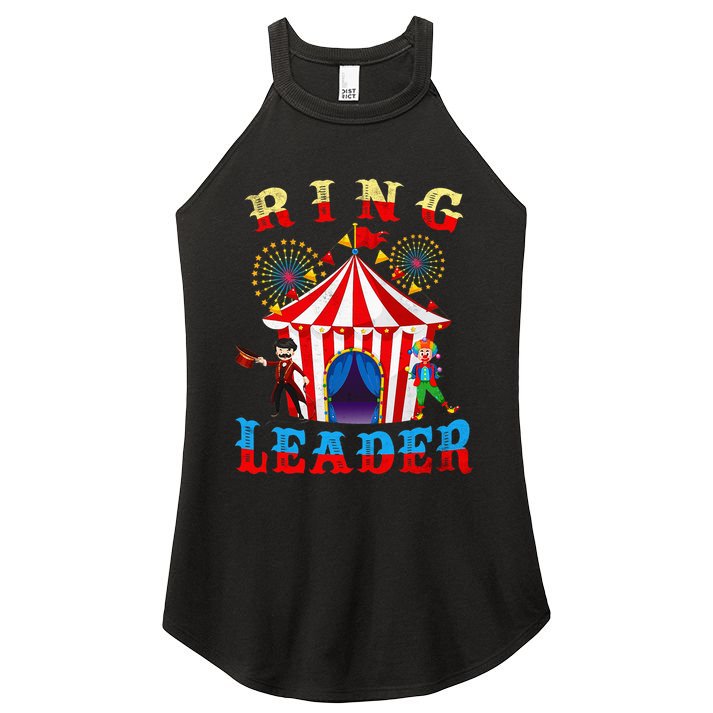 Ring Leader Costume Circus Staff Carnival Women's Perfect Tri Rocker Tank