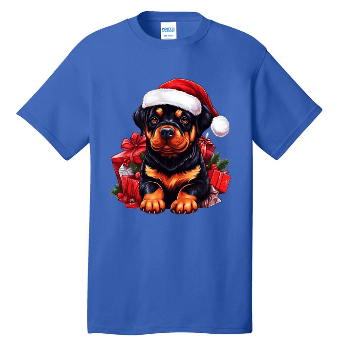 Rottweiler Lovers Christmas Cute Rottweiler For The Holid Gift Tall T-Shirt