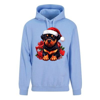 Rottweiler Lovers Christmas Cute Rottweiler For The Holid Gift Unisex Surf Hoodie