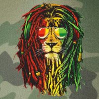 Rasta Lion Cool Dreadlock Rastafari For Rasta Lover Legacy Tie Dye Trucker Hat