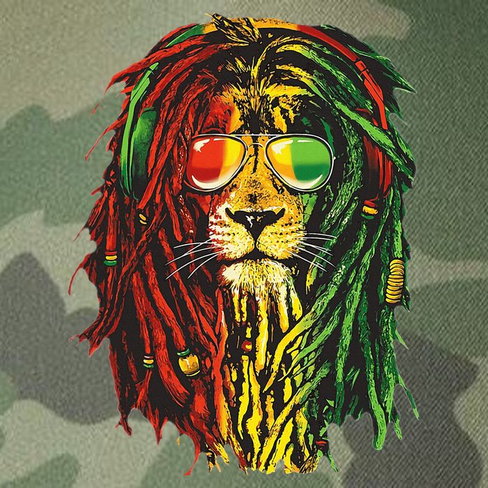 Rasta Lion Cool Dreadlock Rastafari For Rasta Lover Legacy Tie Dye Trucker Hat