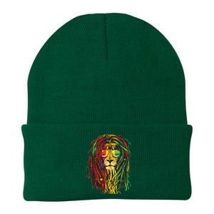 Rasta Lion Cool Dreadlock Rastafari For Rasta Lover Knit Cap Winter Beanie