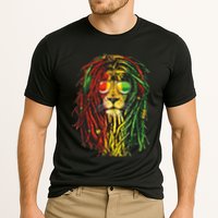 Rasta Lion Cool Dreadlock Rastafari For Rasta Lover Performance Shirt