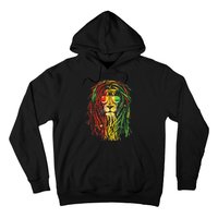 Rasta Lion Cool Dreadlock Rastafari For Rasta Lover Hoodie