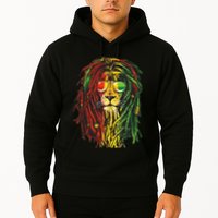 Rasta Lion Cool Dreadlock Rastafari For Rasta Lover Hoodie