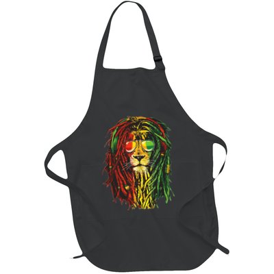 Rasta Lion Cool Dreadlock Rastafari For Rasta Lover Apron