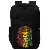 Rasta Lion Cool Dreadlock Rastafari For Rasta Lover Impact Tech Backpack