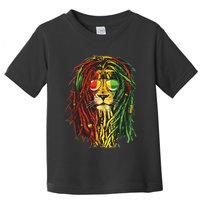 Rasta Lion Cool Dreadlock Rastafari For Rasta Lover Toddler T-Shirt