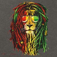 Rasta Lion Cool Dreadlock Rastafari For Rasta Lover Cotton Canvas Backpack
