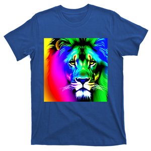 Rainbow Lion Cool Gift T-Shirt