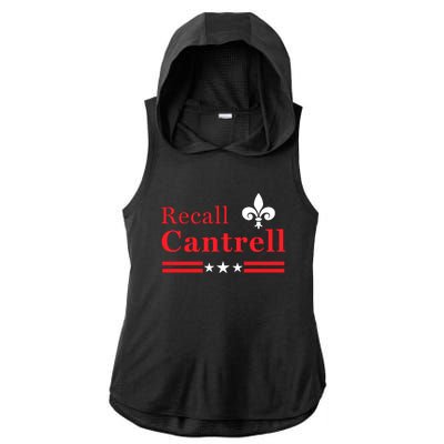 Recall Latoya Cantrell New Orleans Ladies PosiCharge Tri-Blend Wicking Draft Hoodie Tank