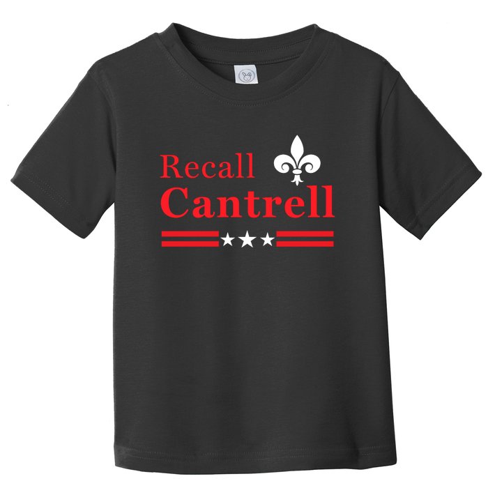 Recall Latoya Cantrell New Orleans Toddler T-Shirt