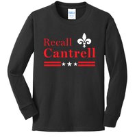 Recall Latoya Cantrell New Orleans Kids Long Sleeve Shirt