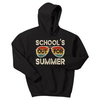 Retro Last Day Of School Schools Out For Summer Teacher Kids Hoodie