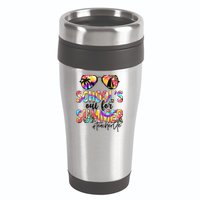 Retro Last Day Of School Schools Out For Summer Teacher Life 16oz Travel Tumbler