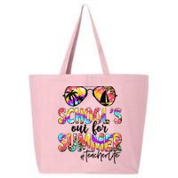 Retro Last Day Of School Schools Out For Summer Teacher Life 25L Jumbo Tote