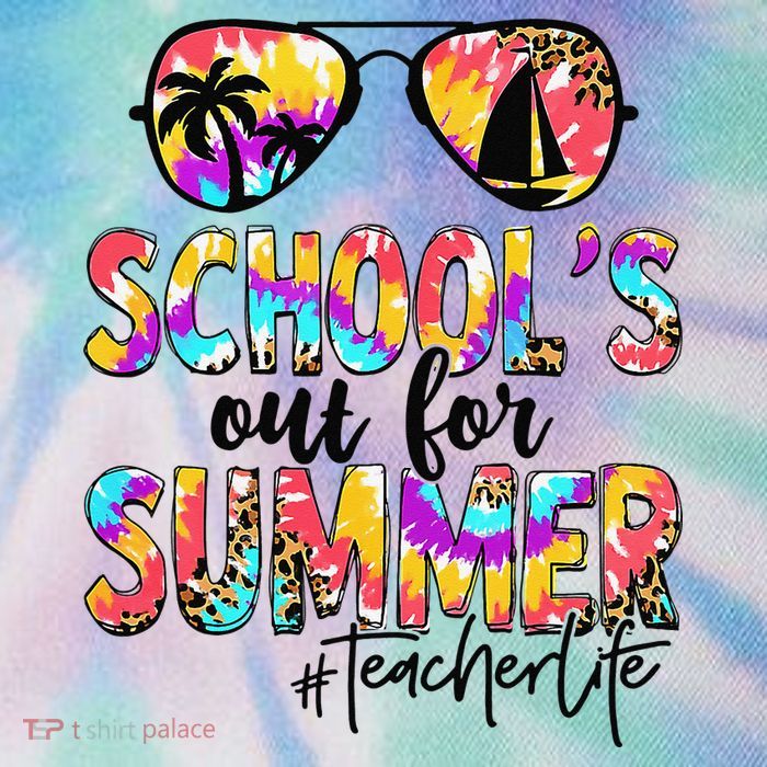 Retro Last Day Of School Schools Out For Summer Teacher Life Legacy Tie Dye Trucker Hat