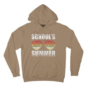 Retro Last Day Of School Schools Out For Summer Teacher Gift Hoodie