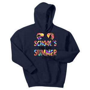 Retro Last Day Of School Schools Out For Summer Teacher Life Kids Hoodie