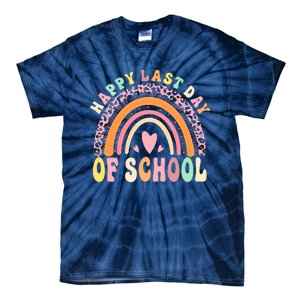 Rainbow Last Day Of School Hello Summer End Of School Schools Out For Summer Tie-Dye T-Shirt