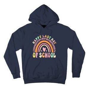 Rainbow Last Day Of School Hello Summer End Of School Schools Out For Summer Tall Hoodie