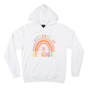 Rainbow Last Day Of School Hello Summer End Of School Schools Out For Summer Hoodie