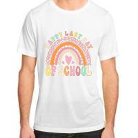 Rainbow Last Day Of School Hello Summer End Of School Schools Out For Summer Adult ChromaSoft Performance T-Shirt