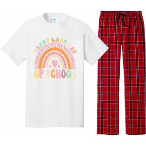 Rainbow Last Day Of School Hello Summer End Of School Schools Out For Summer Pajama Set