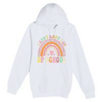 Rainbow Last Day Of School Hello Summer End Of School Schools Out For Summer Premium Pullover Hoodie