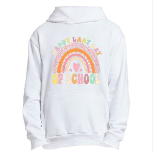 Rainbow Last Day Of School Hello Summer End Of School Schools Out For Summer Urban Pullover Hoodie