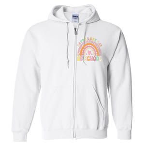 Rainbow Last Day Of School Hello Summer End Of School Schools Out For Summer Full Zip Hoodie