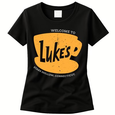 Retro LukeS Diner Womens T-Shirt