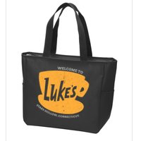 Retro LukeS Diner Zip Tote Bag