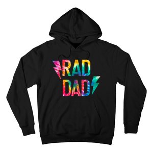 Rad Like Dad Tie Dye Funny Father’s Day Hoodie