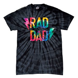 Rad Like Dad Tie Dye Funny Father’s Day Tie-Dye T-Shirt