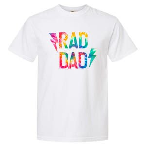 Rad Like Dad Tie Dye Funny Father’s Day Garment-Dyed Heavyweight T-Shirt