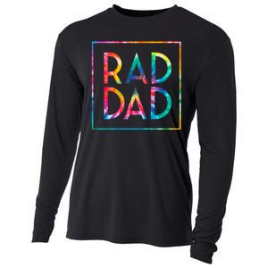 Rad Like Dad Tie Dye Funny Father’s Day Cooling Performance Long Sleeve Crew