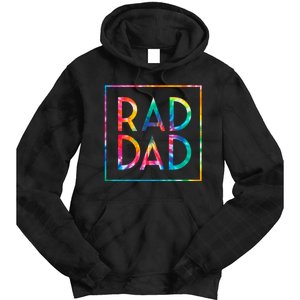 Rad Like Dad Tie Dye Funny Father’s Day Tie Dye Hoodie