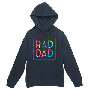 Rad Like Dad Tie Dye Funny Father’s Day Urban Pullover Hoodie